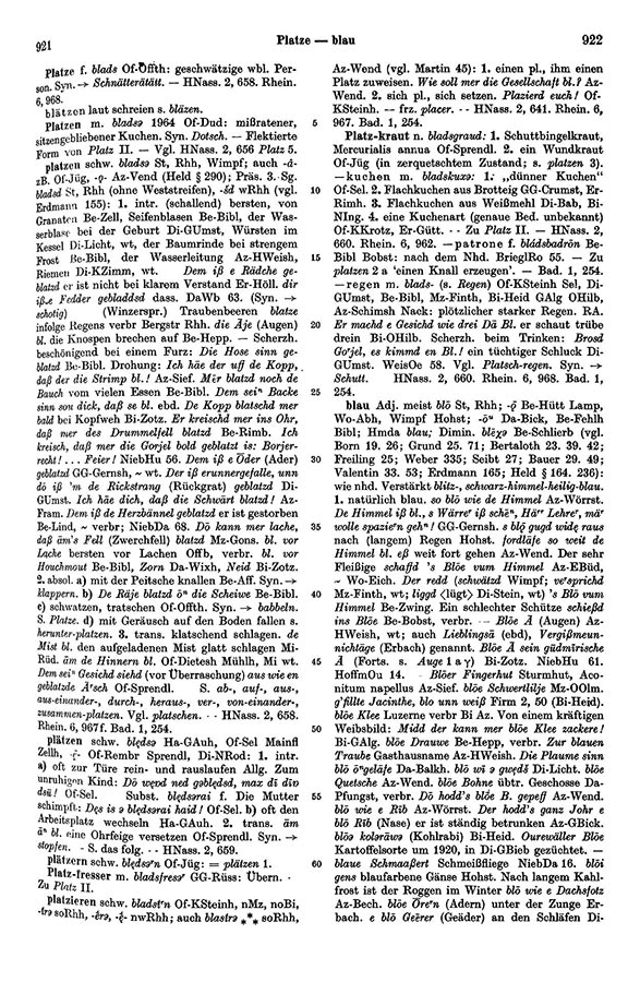 Zum Vergrößern bitte klicken Seitenanzeige: Band 1, Spalten 921–922