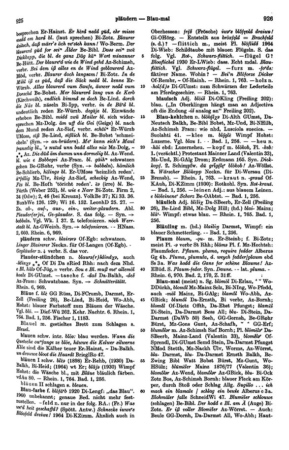 Zum Vergrößern bitte klicken Seitenanzeige: Band 1, Spalten 925–926