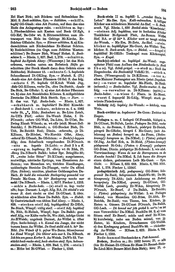 Click to enlarge Page View: Volume 1, Columns 983–984