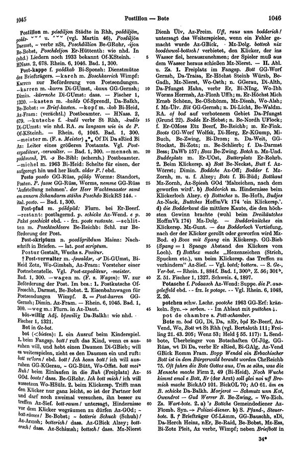 Zum Vergrößern bitte klicken Seitenanzeige: Band 1, Spalten 1045–1046