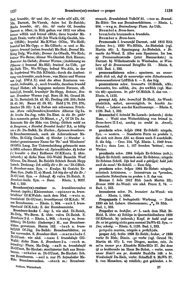 Click to enlarge Page View: Volume 1, Columns 1137–1138