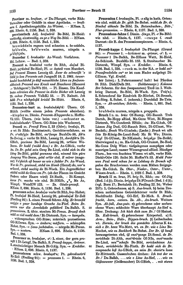 Click to enlarge Page View: Volume 1, Columns 1153–1154