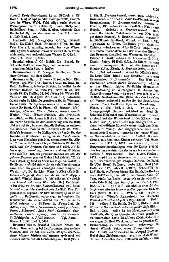Click to enlarge Page View: Volume 1, Columns 1175–1176