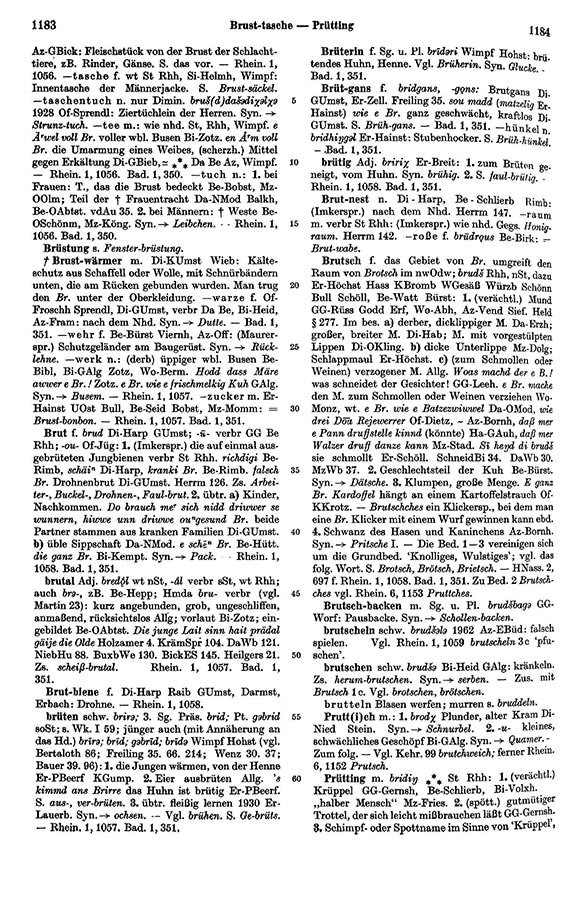 Click to enlarge Page View: Volume 1, Columns 1183–1184