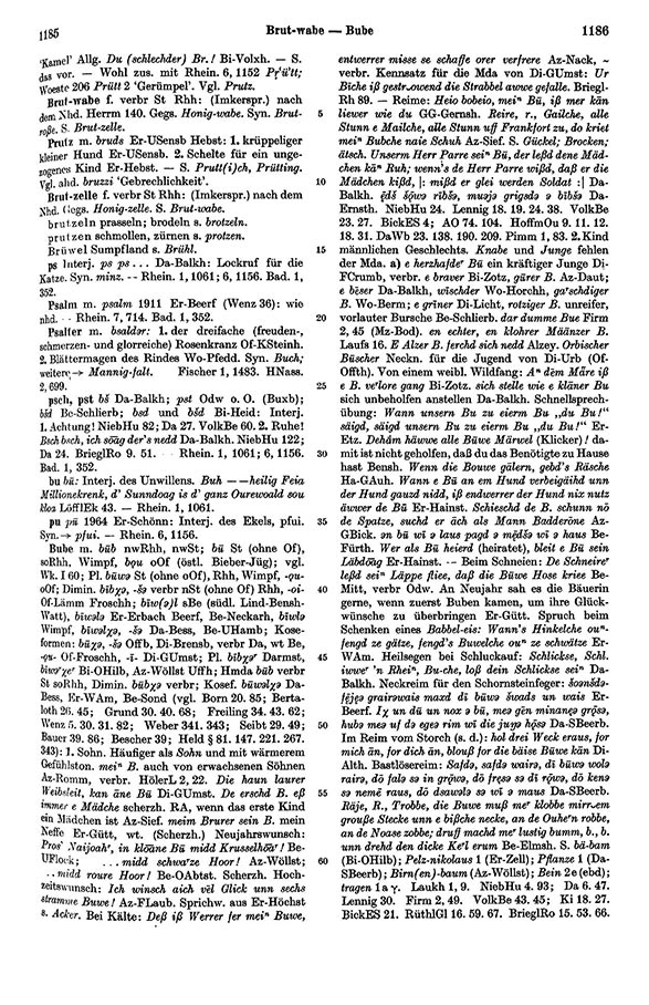 Page View: Volume 1, Columns 1185–1186