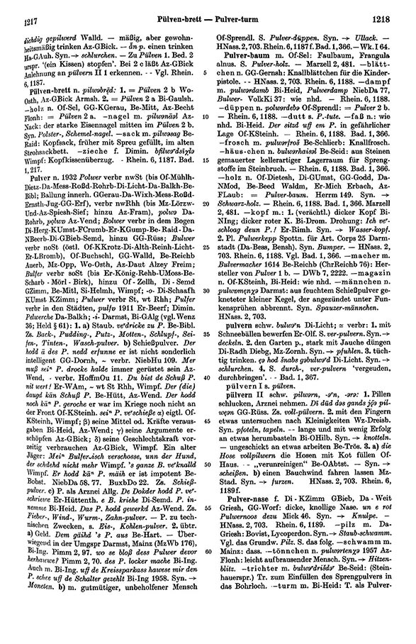 Page View: Volume 1, Columns 1217–1218