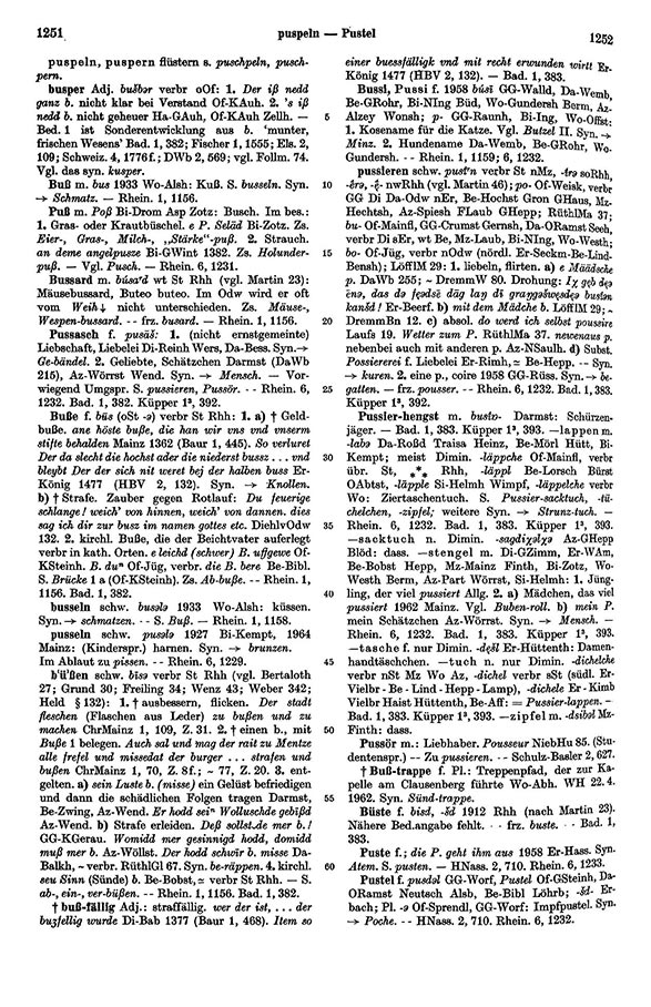 Click to enlarge Page View: Volume 1, Columns 1251–1252