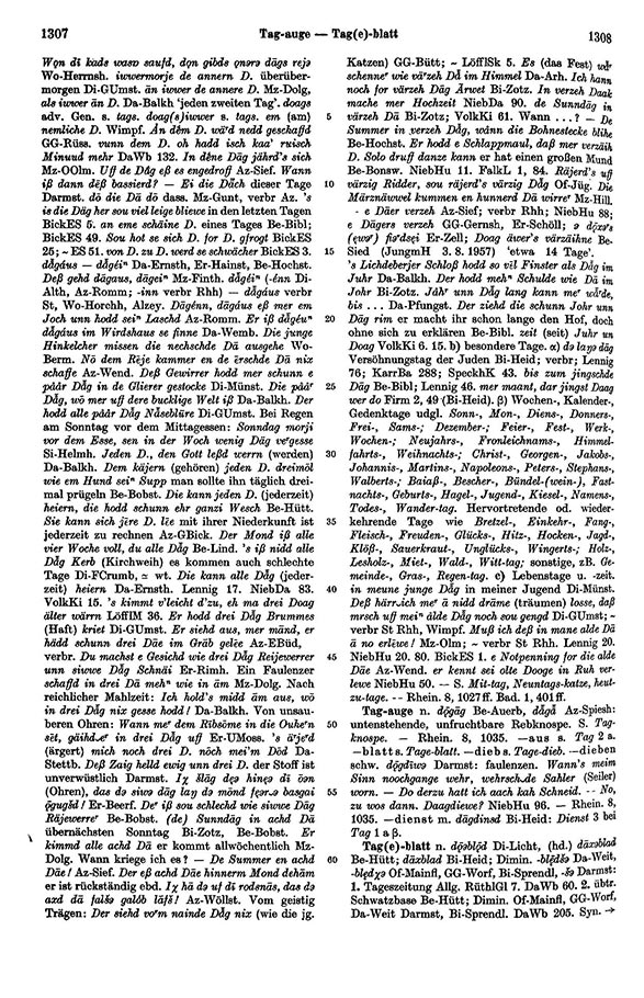 Page View: Volume 1, Columns 1307–1308