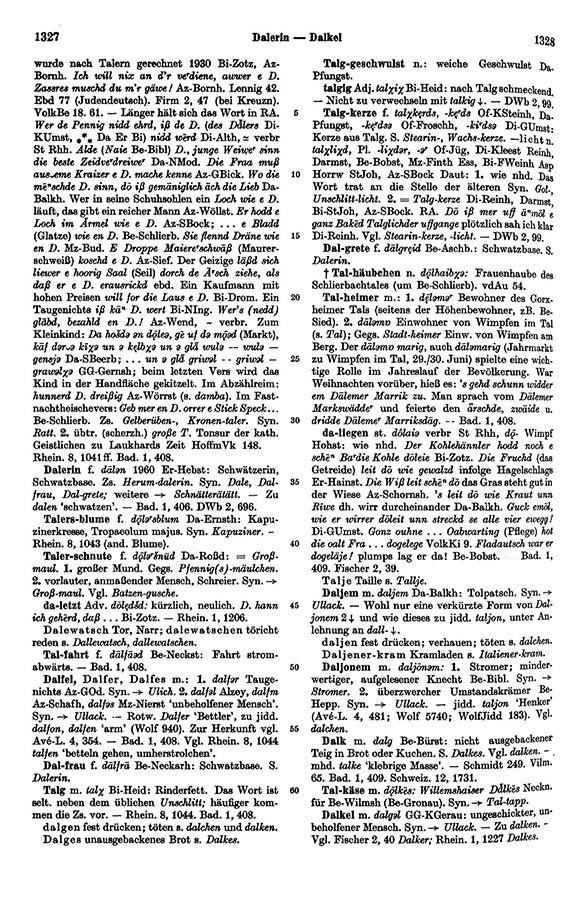 Click to enlarge Page View: Volume 1, Columns 1327–1328