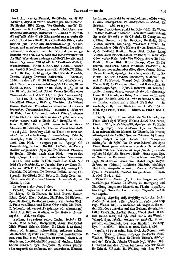 Page View: Volume 1, Columns 1363–1364