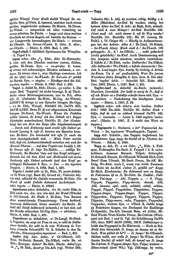 Click to enlarge Page View: Volume 1, Columns 1365–1366