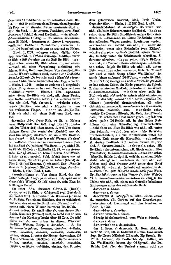 Click to enlarge Page View: Volume 1, Columns 1401–1402