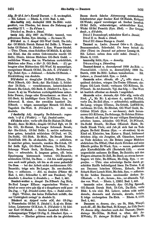 Page View: Volume 1, Columns 1431–1432