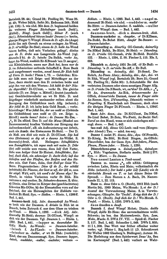 Zum Vergrößern bitte klicken Seitenanzeige: Band 1, Spalten 1433–1434