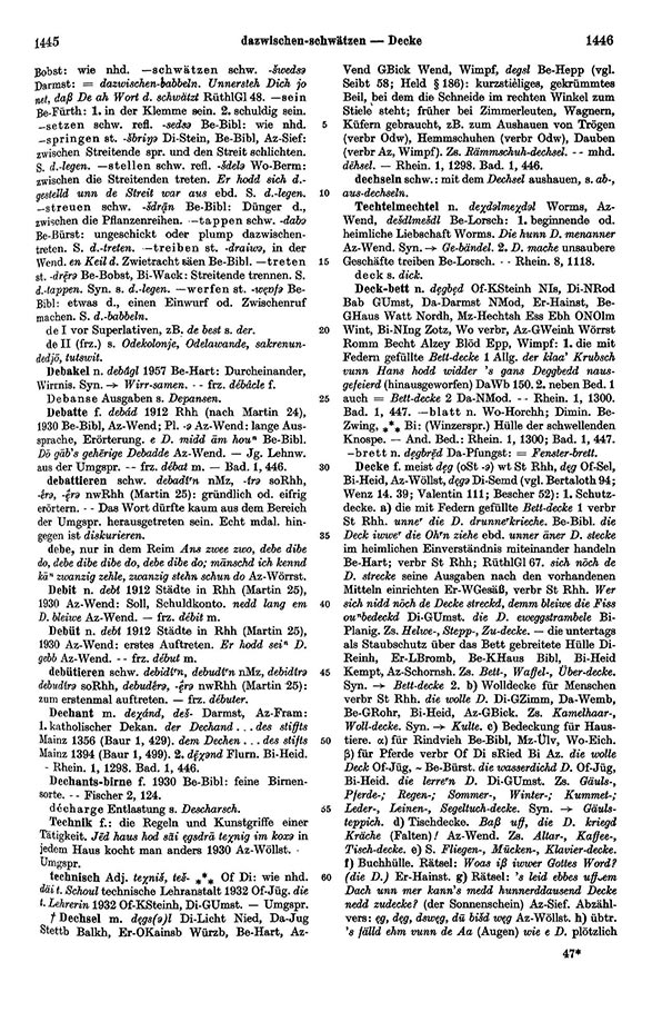 Seitenanzeige: Band 1, Spalten 1445–1446