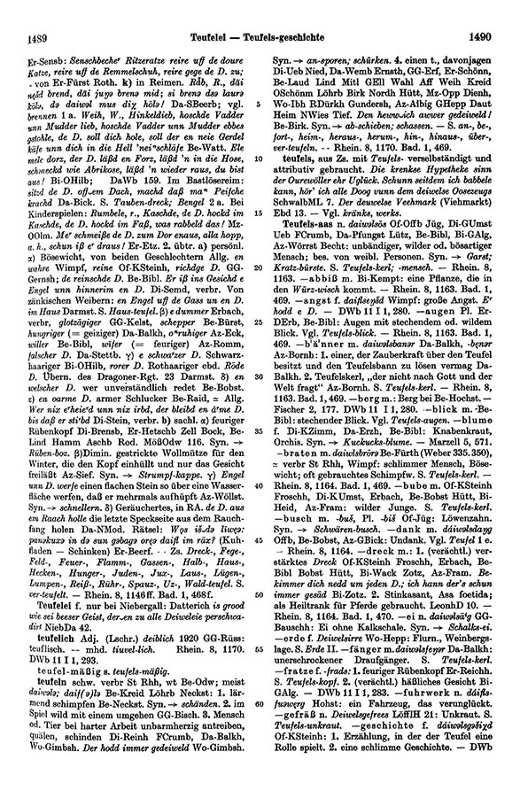 Click to enlarge Page View: Volume 1, Columns 1489–1490