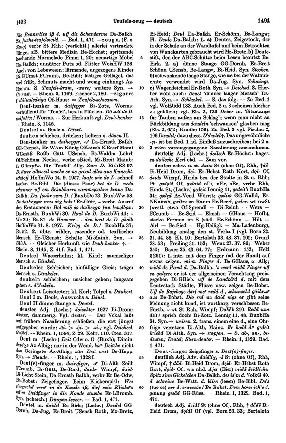 Zum Vergrößern bitte klicken Seitenanzeige: Band 1, Spalten 1493–1494