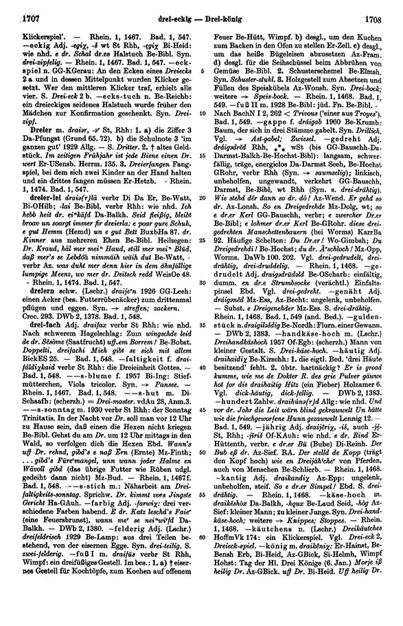 Click to enlarge Page View: Volume 1, Columns 1707–1708