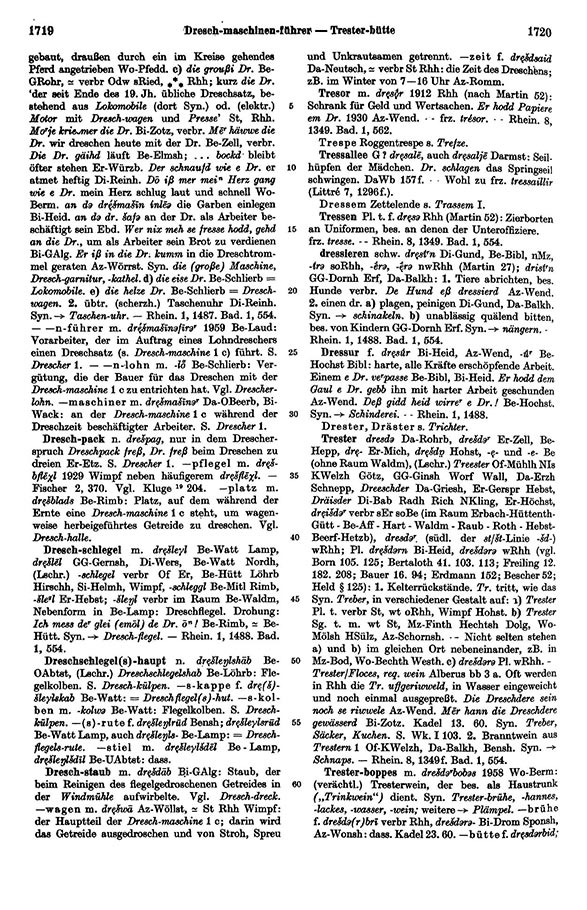 Zum Vergrößern bitte klicken Seitenanzeige: Band 1, Spalten 1719–1720