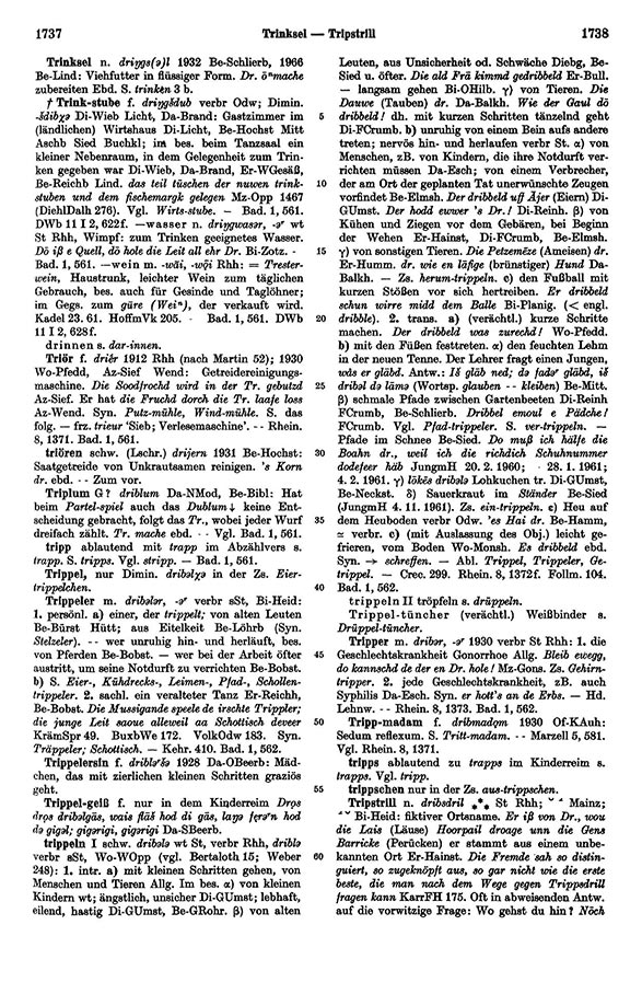 Zum Vergrößern bitte klicken Seitenanzeige: Band 1, Spalten 1737–1738