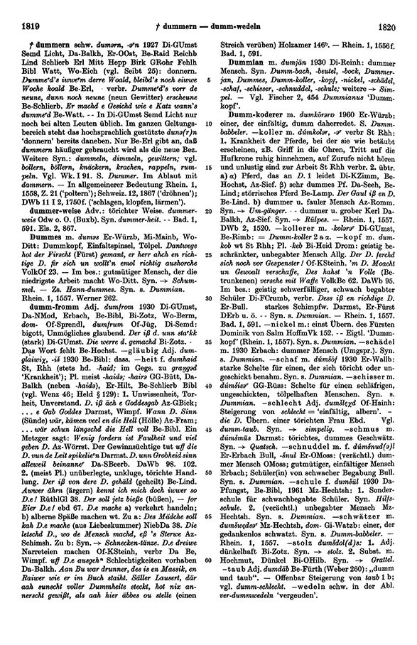 Page View: Volume 1, Columns 1819–1820