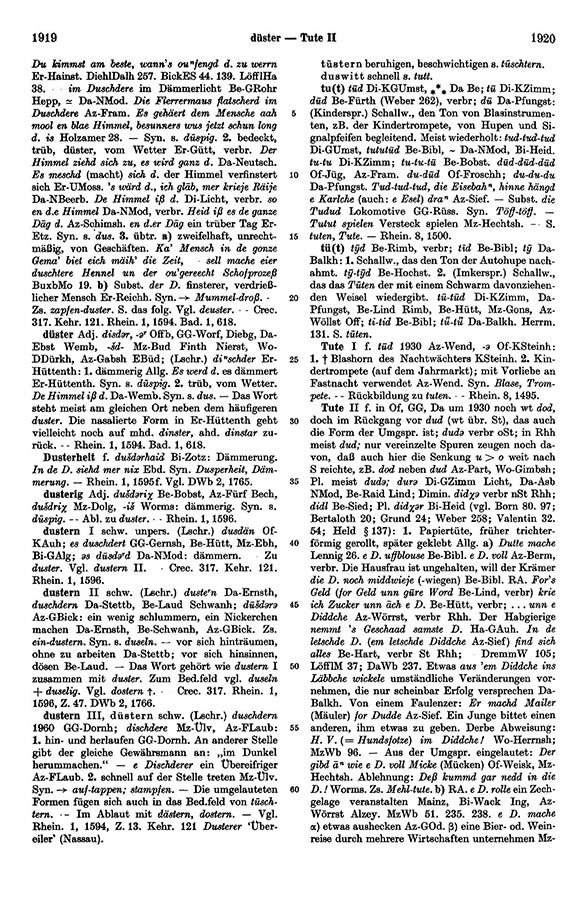 Zum Vergrößern bitte klicken Seitenanzeige: Band 1, Spalten 1919–1920