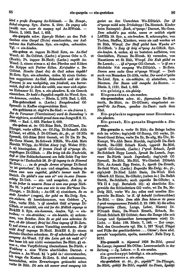 Seitenanzeige: Band 2, Spalten 85–86