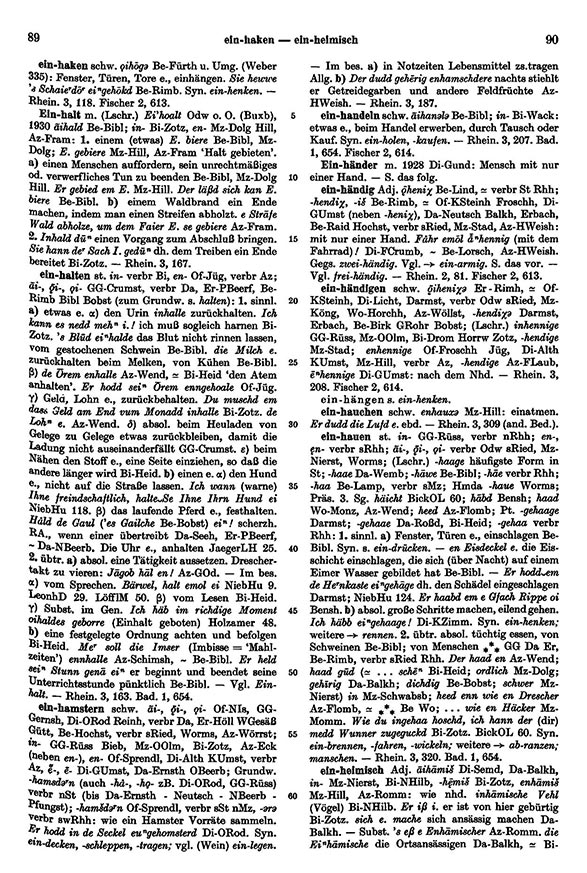 Seitenanzeige: Band 2, Spalten 89–90