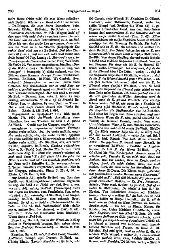 Click to enlarge Page View: Volume 2, Columns 203–204