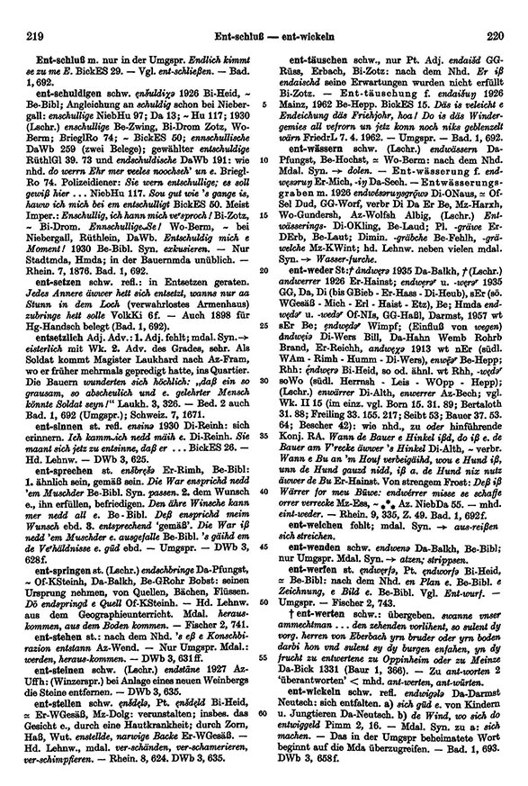 Zum Vergrößern bitte klicken Seitenanzeige: Band 2, Spalten 219–220