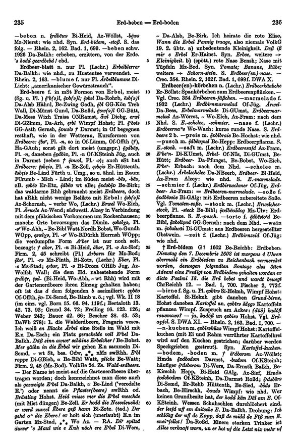 Seitenanzeige: Band 2, Spalten 235–236