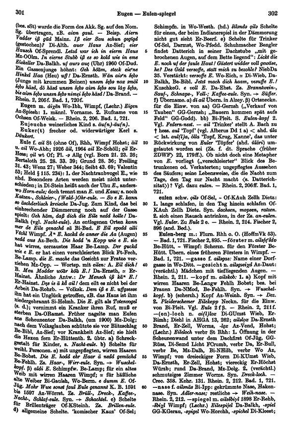 Seitenanzeige: Band 2, Spalten 301–302