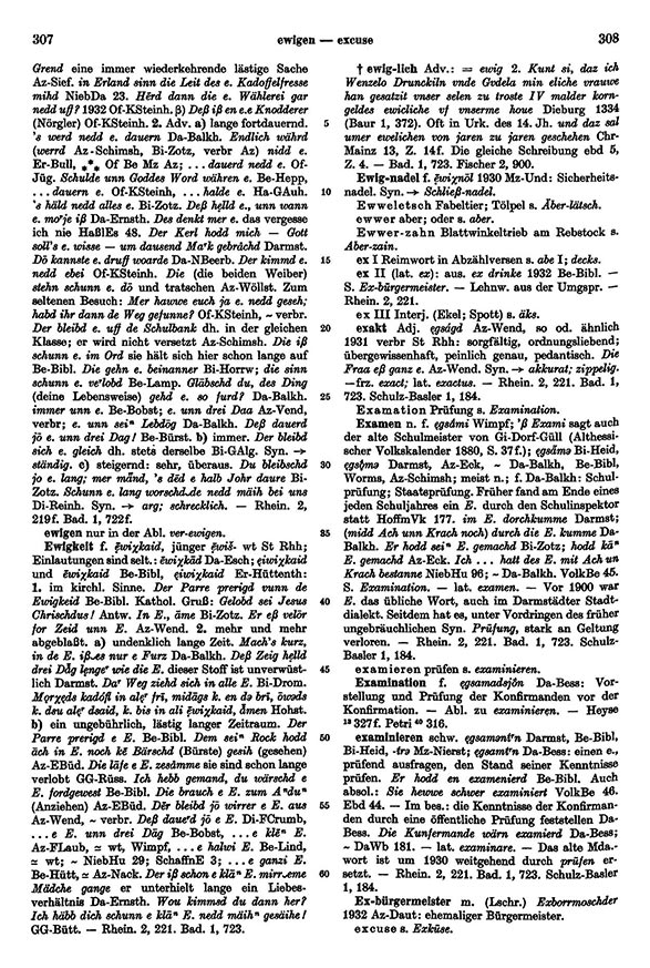 Seitenanzeige: Band 2, Spalten 307–308