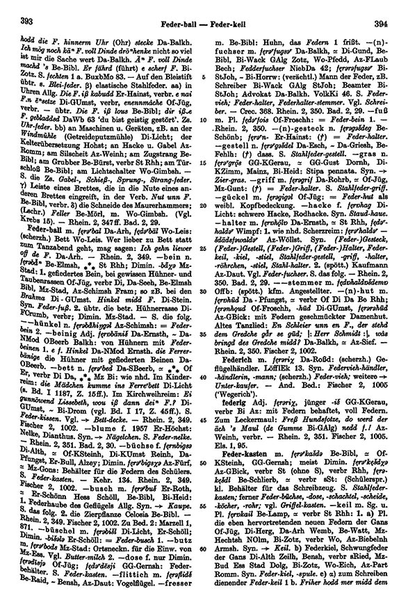 Click to enlarge Page View: Volume 2, Columns 393–394