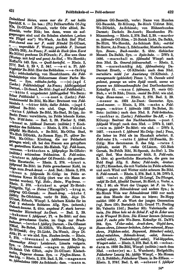 Click to enlarge Page View: Volume 2, Columns 421–422