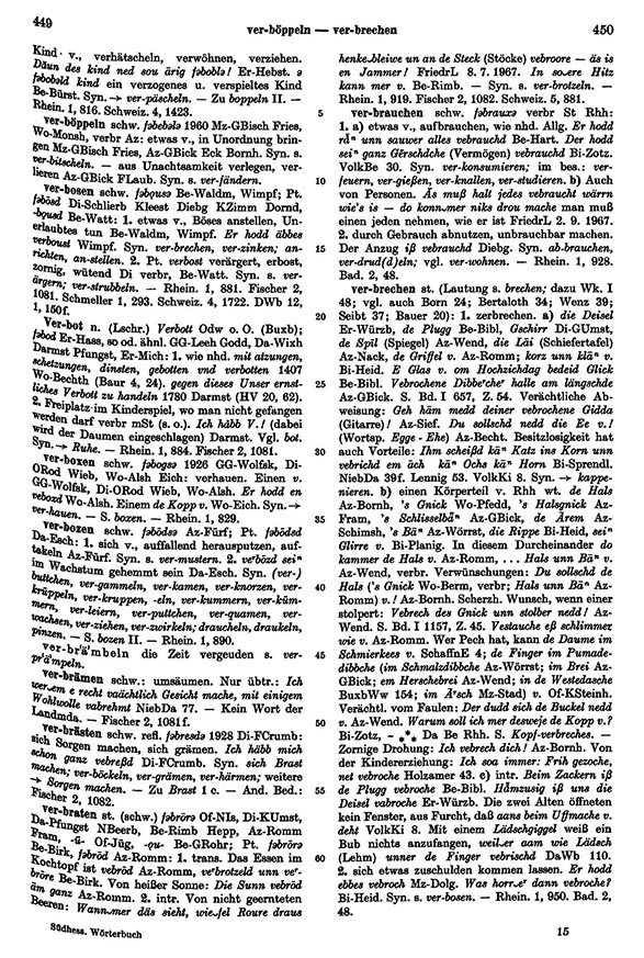 Click to enlarge Page View: Volume 2, Columns 449–450