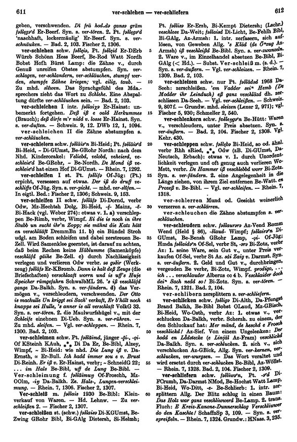 Seitenanzeige: Band 2, Spalten 611–612