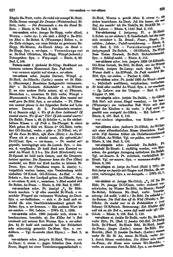 Click to enlarge Page View: Volume 2, Columns 627–628