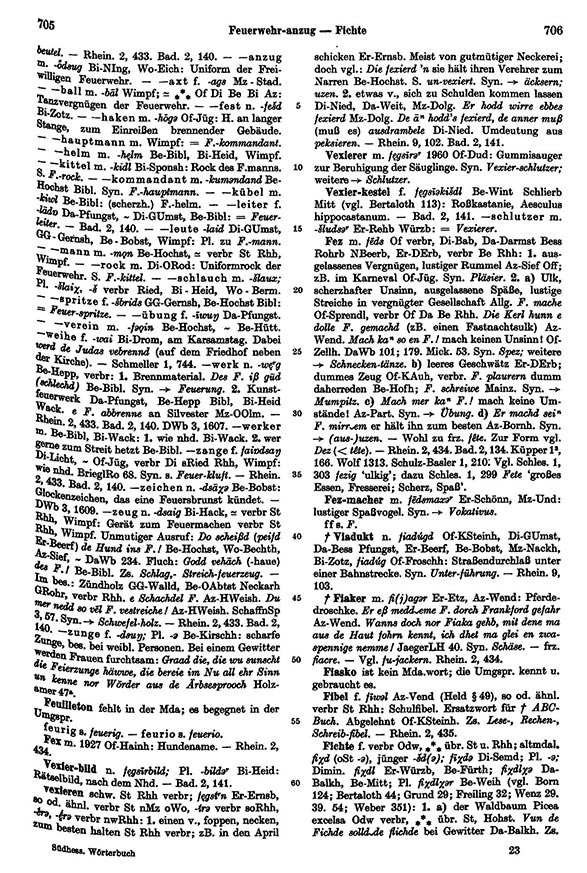 Click to enlarge Page View: Volume 2, Columns 705–706