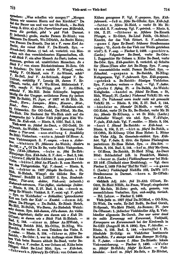 Zum Vergrößern bitte klicken Seitenanzeige: Band 2, Spalten 713–714