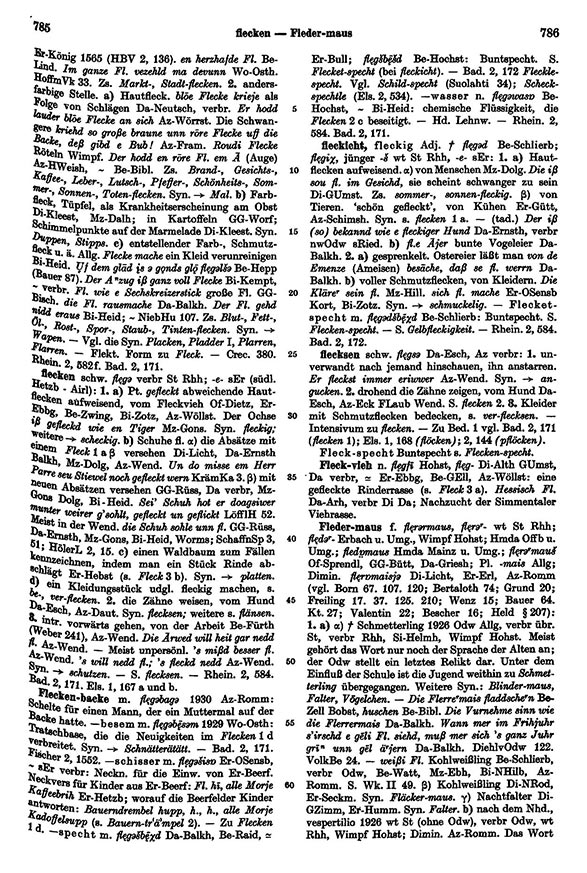Click to enlarge Page View: Volume 2, Columns 785–786