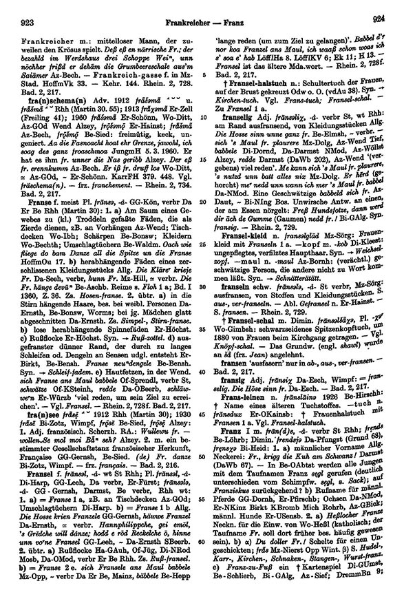 Seitenanzeige: Band 2, Spalten 923–924