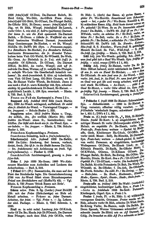 Click to enlarge Page View: Volume 2, Columns 927–928