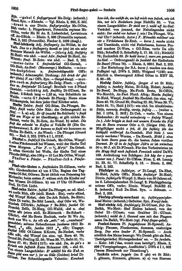 Click to enlarge Page View: Volume 2, Columns 1005–1006