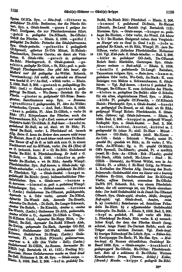 Zum Vergrößern bitte klicken Seitenanzeige: Band 2, Spalten 1125–1126