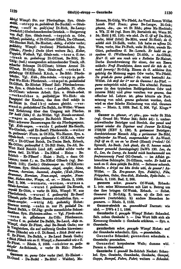 Click to enlarge Page View: Volume 2, Columns 1129–1130