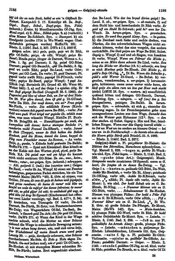 Zum Vergrößern bitte klicken Seitenanzeige: Band 2, Spalten 1185–1186