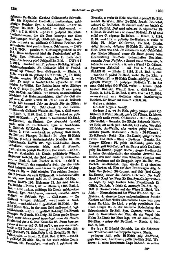 Seitenanzeige: Band 2, Spalten 1221–1222