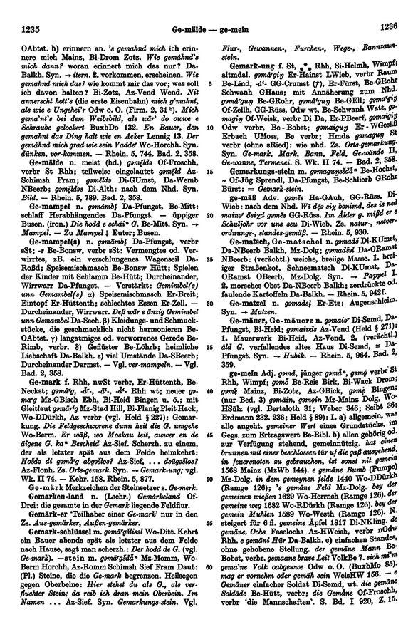 Zum Vergrößern bitte klicken Seitenanzeige: Band 2, Spalten 1235–1236