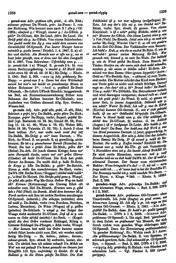 Seitenanzeige: Band 2, Spalten 1255–1256